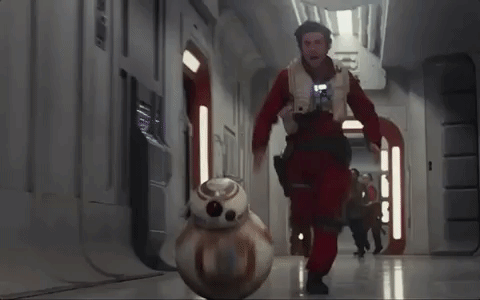 Poe Dameron corre nel trailer di Star Wars 8
