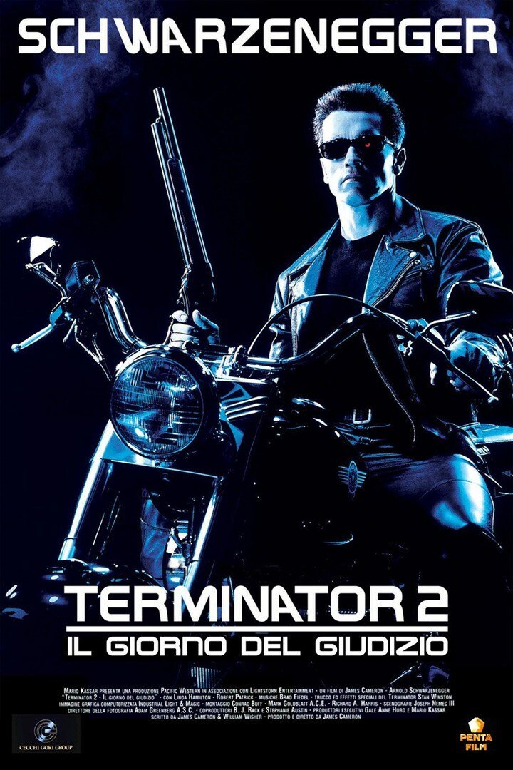 Arnold Schwarzenegger nel poster ufficiale del secondo capitolo della saga
