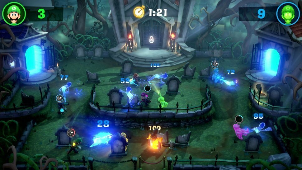 Luigi's Mansion modalità multiplayer