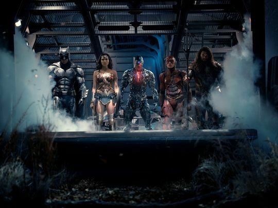 La crew dei supereroi di Justice League