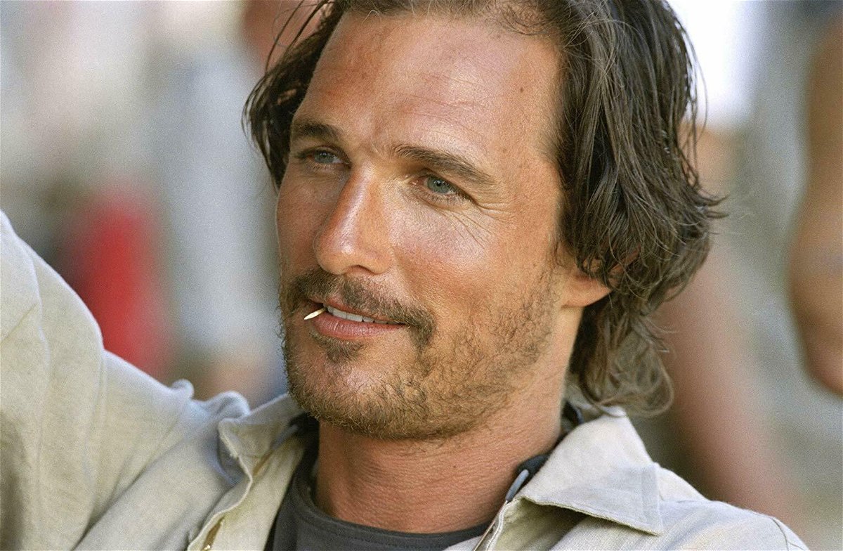 Matthew McConaughey in una scena del film Sahara