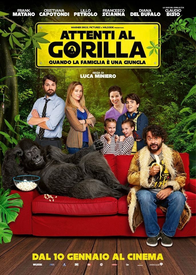 Il poster del film Attenti al gorilla