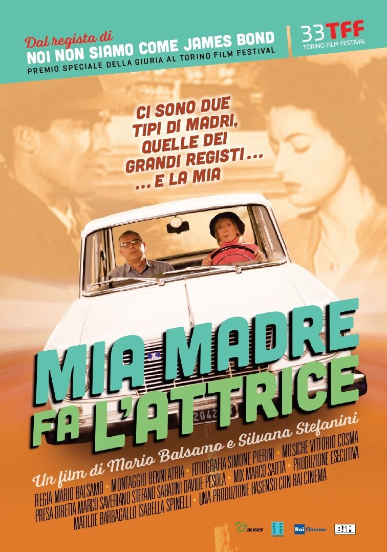 Mia Madre Fa l'Attrice il poster del film di Mario Balsamo