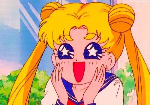 Una scena dall'anime Sailor Moon