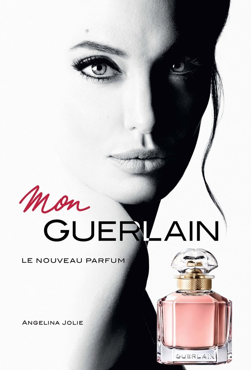 La campagna di Mon Guerlain con Angelina Jolie