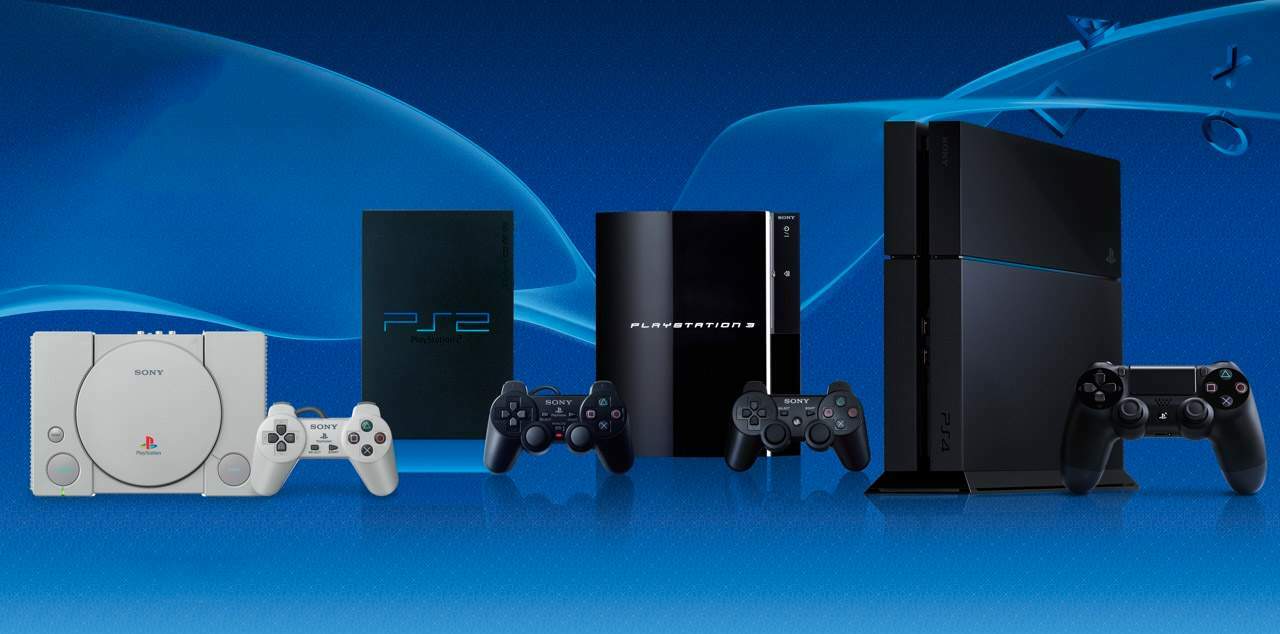 Clicca per vedere l'immagine originale Le console domestiche della famiglia PlayStation