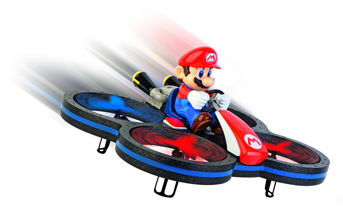 Super Mario sfida i cieli con il suo drone