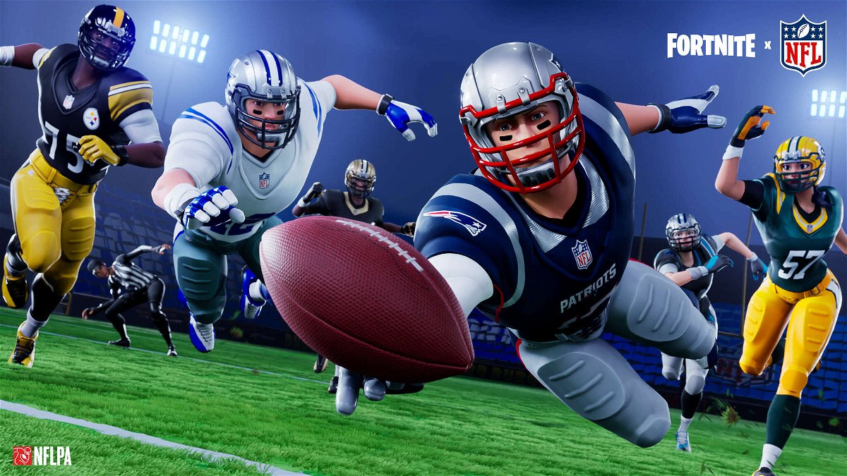 Immagine promozionale dell'evento Fortnite X NFL - Super Bowl LIV