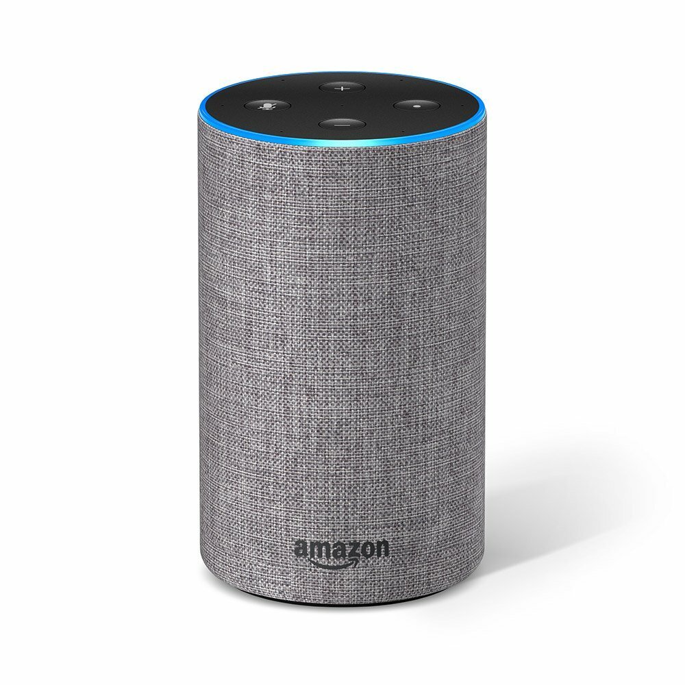 Amazon Echo (2ª generazione) - Altoparlante intelligente con integrazione Alexa - Tessuto grigio mélange