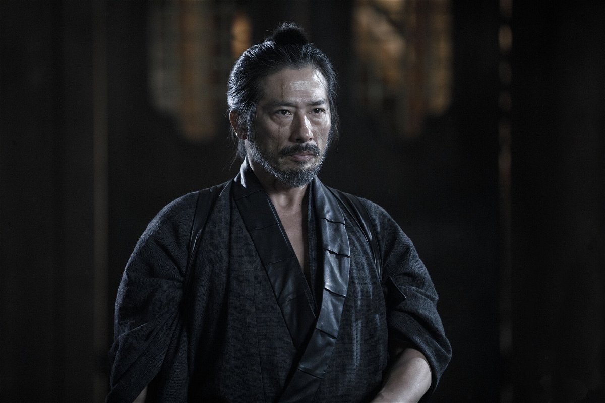 Hiroyuki Sanada con una vistosa cicatrice sul volto nel film L'ultimo samurai