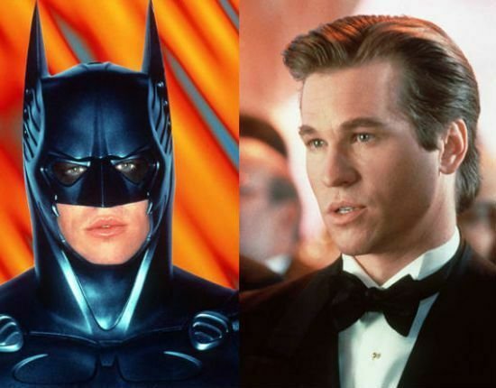 Val Kilmer nel doppio ruolo di Batman e Bruce Wayne