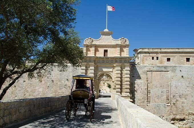Le porte di Mdina erano l'ingresso alla Fortezza Rossa