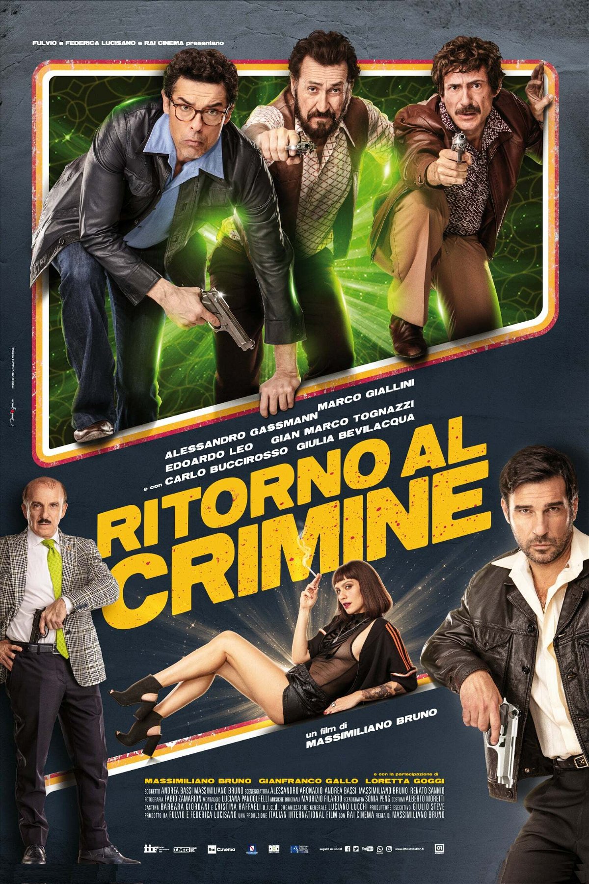 La locandina italiana di Ritorno al crimine