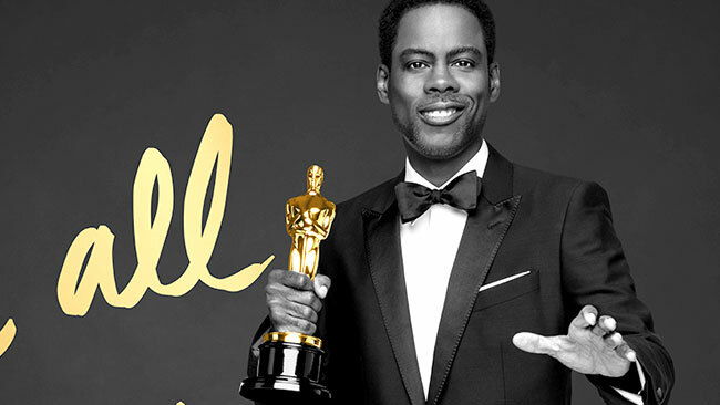 Clicca per vedere l'immagine originale Il presentatore degli Oscar 2016, Chris Rock