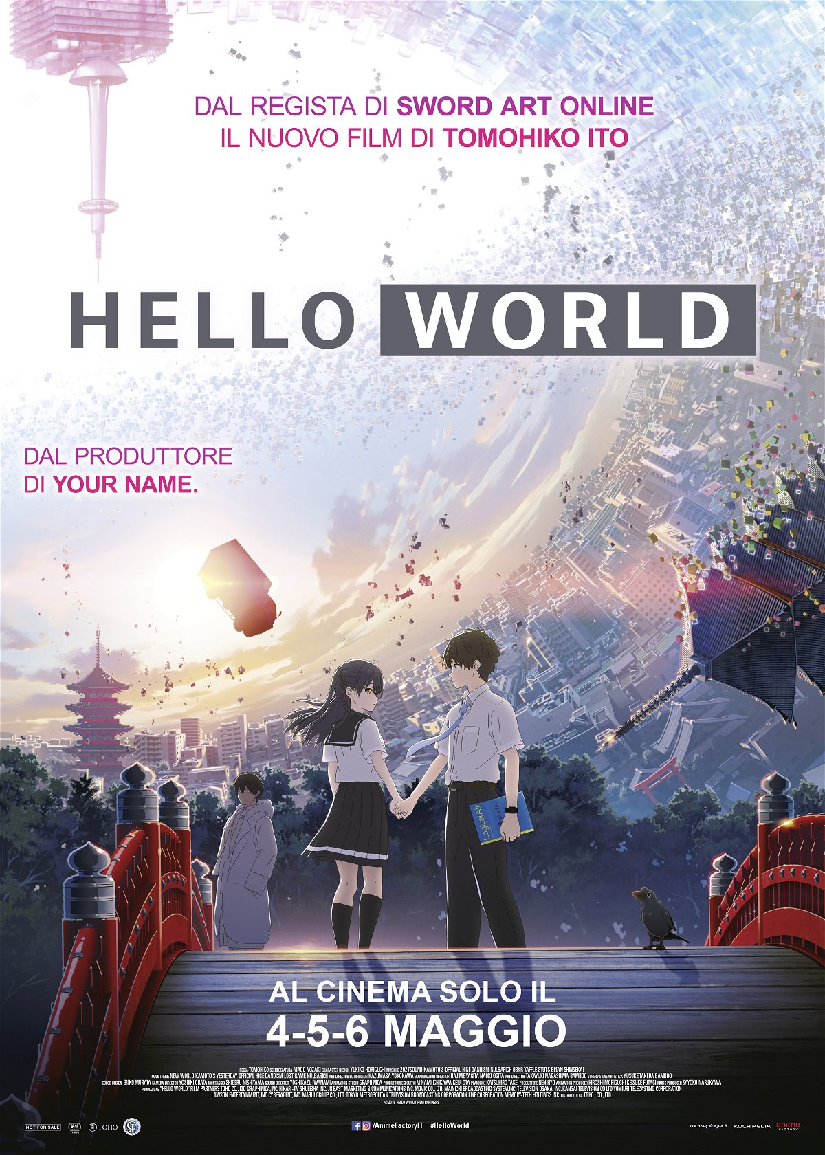 Hello World, nei cinema italiani a maggio 2020