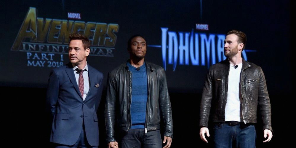Clicca per vedere l'immagine originale Iron Man, Black Panther e Captain America