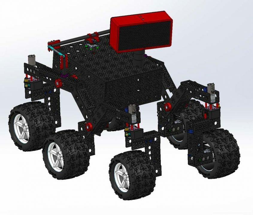 Modello del rover open source