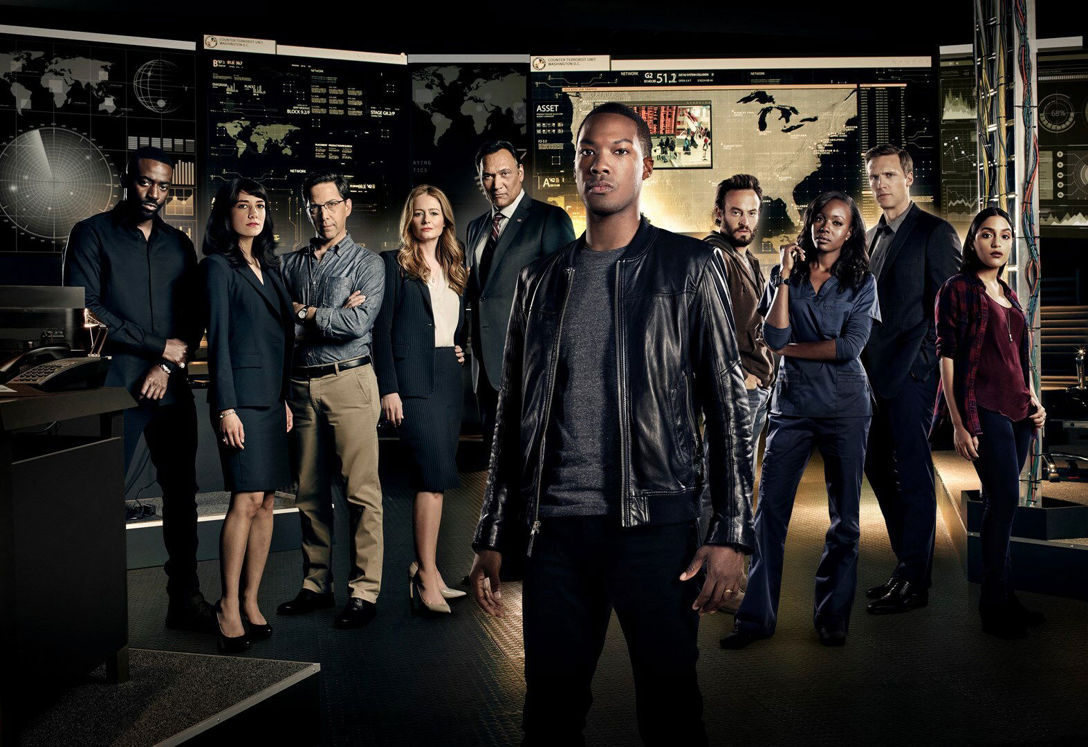 Clicca per vedere l'immagine originale Il cast di 24: Legacy