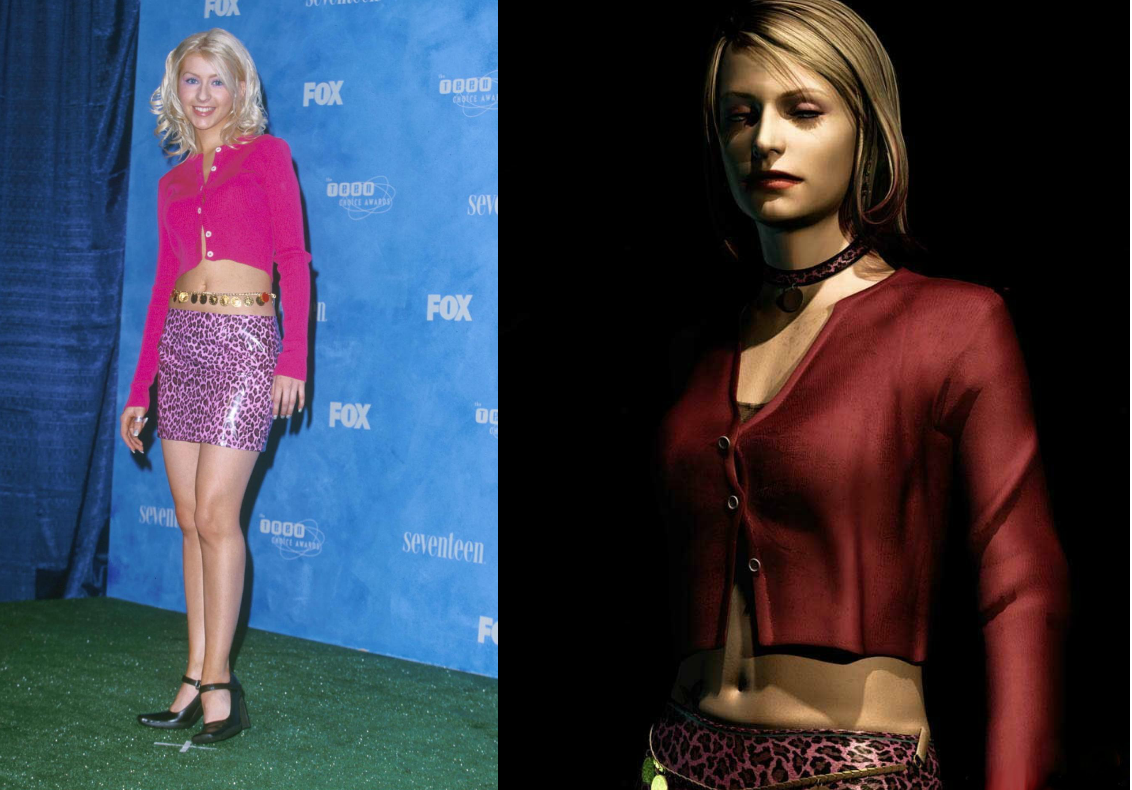 L'outfit di Christina Aguilera ha ispirato il vestiario del personaggio di Maria in Silent Hill 2