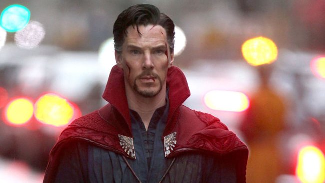 Benedict Cumberbatch alias Marvel Doctor Strange