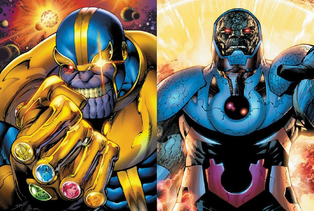 Thanos e Darkseid a confronto