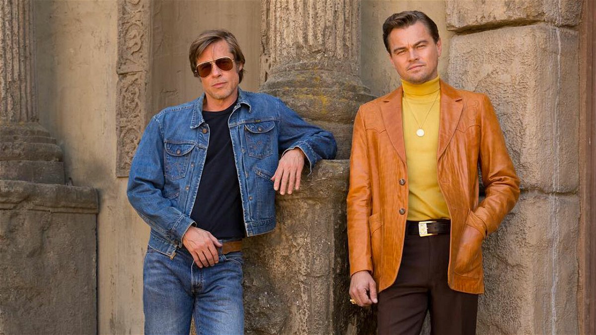 La coppia DiCaprio e Pitt, protagonista di C'era una volta a... Hollywood