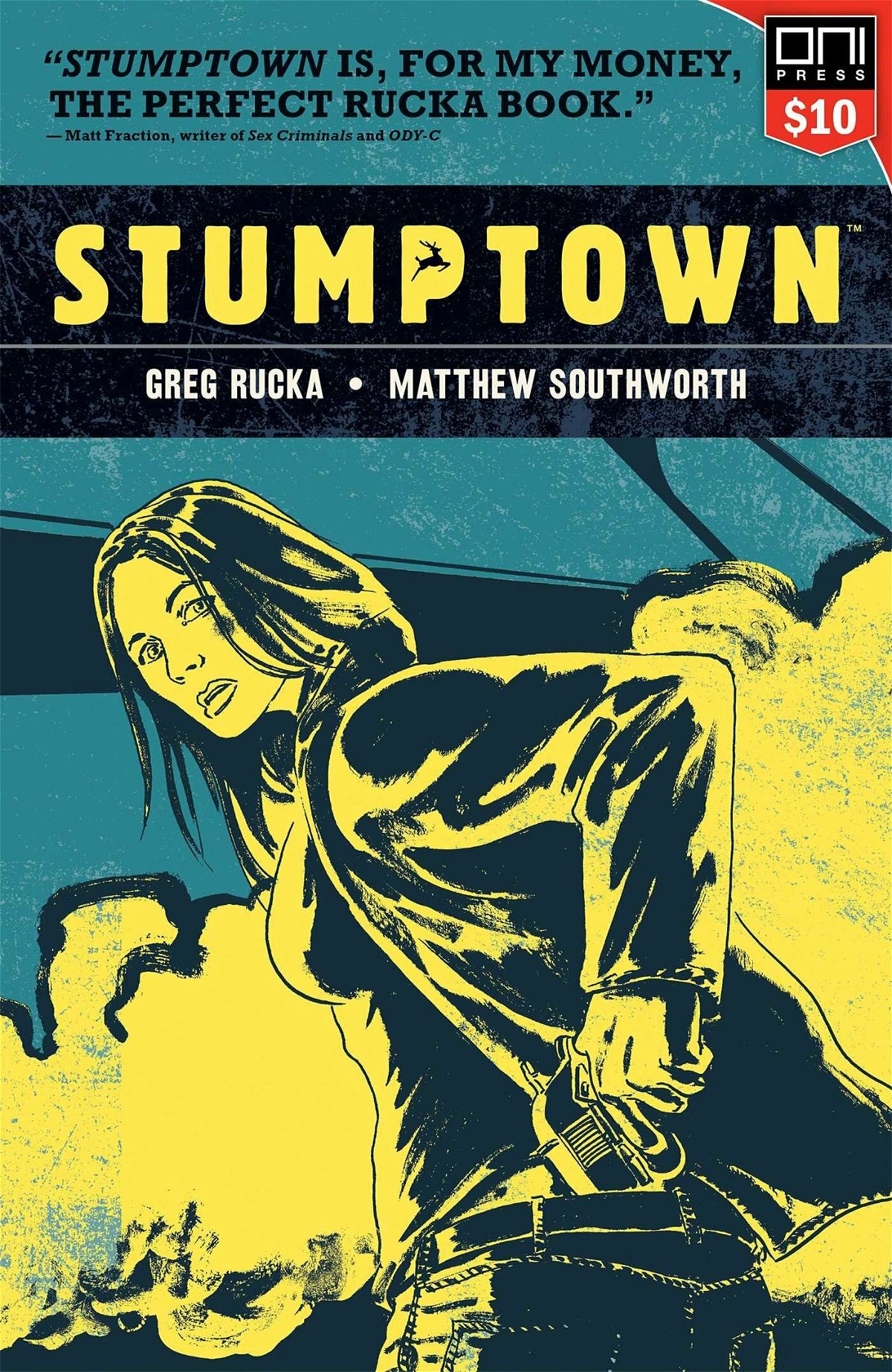 Stumptown, la copertina del fumetto