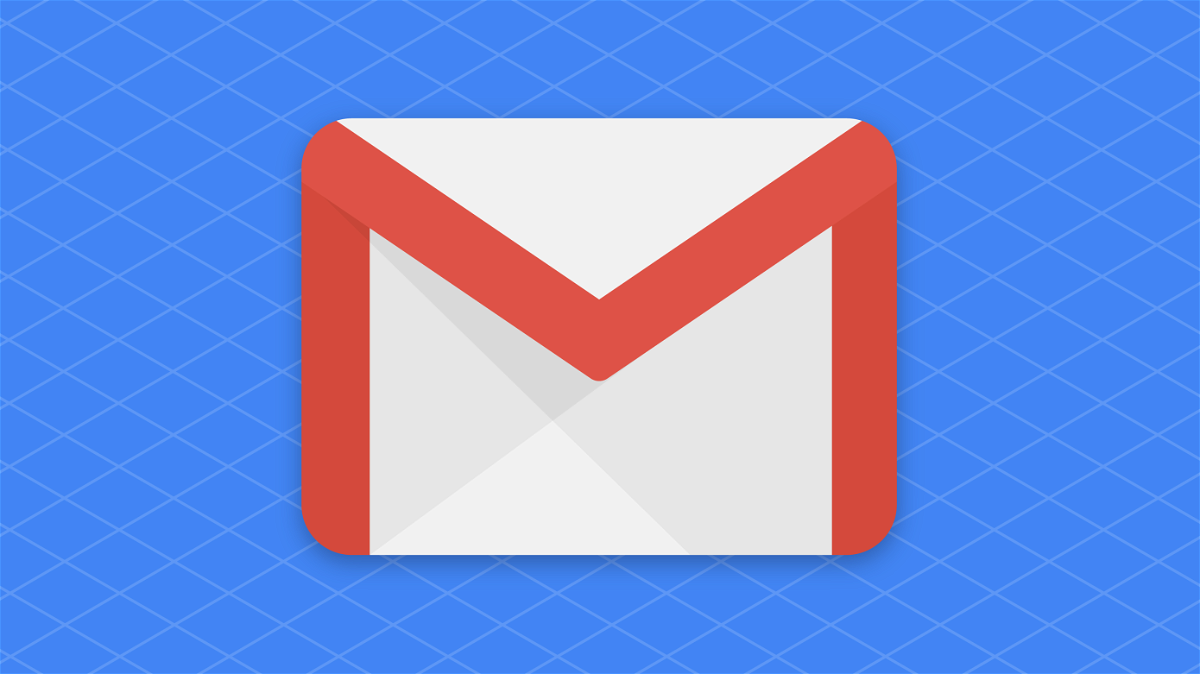 Primo piano del logo di Gmail di Google