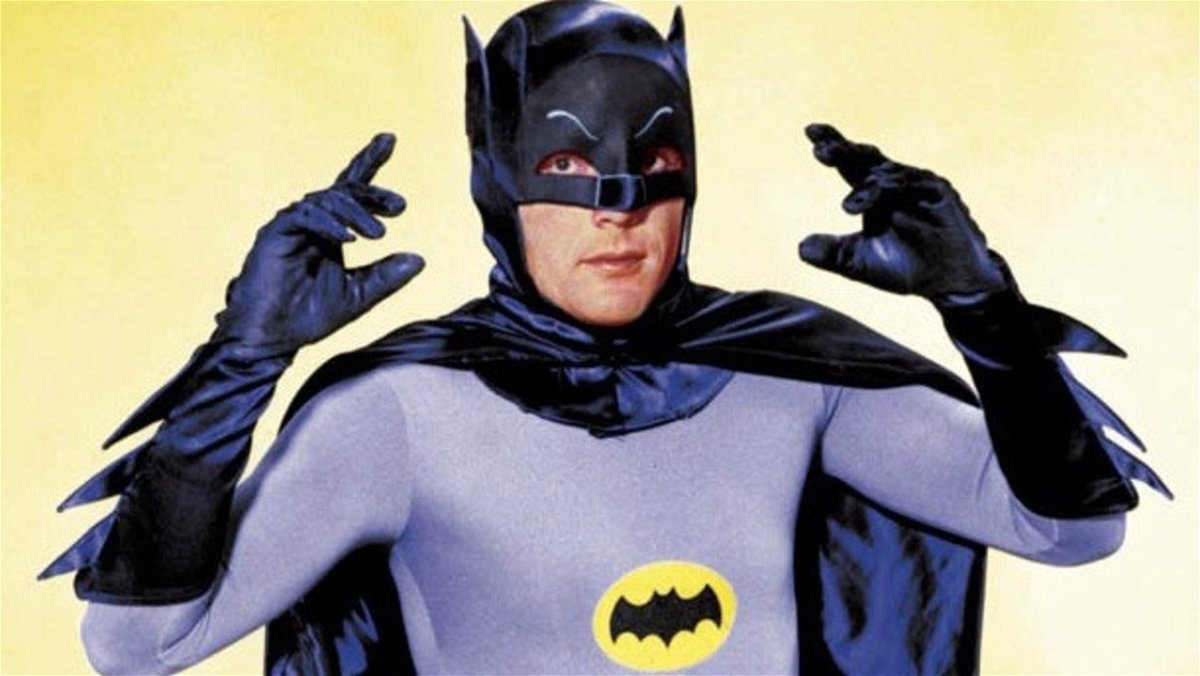 L'attore Adam West interprete di Batman nel 1966