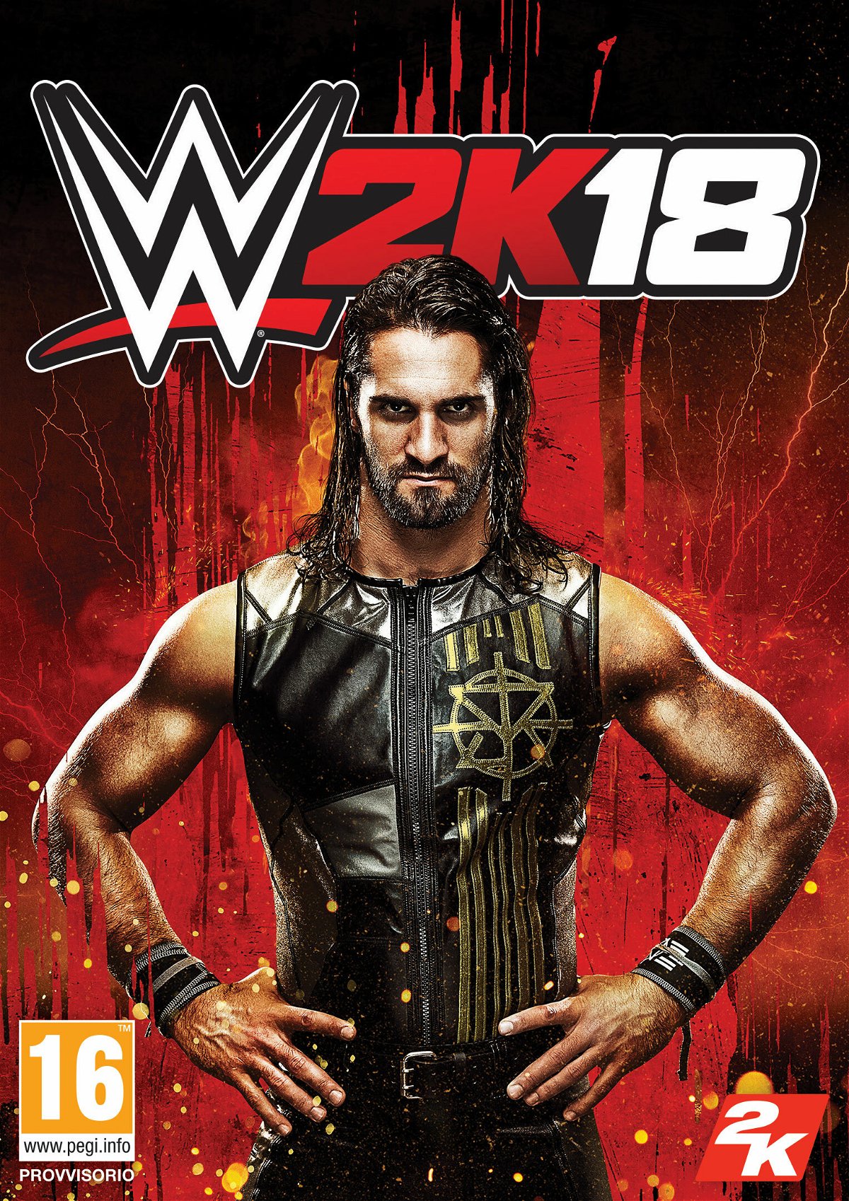 Seth Rollins sulla cover di WWE 2K18