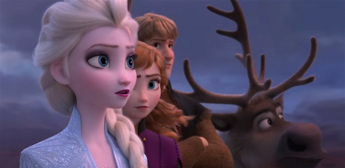Un'immagine tratta dal film Frozen 2 - Il regno di Arendelle