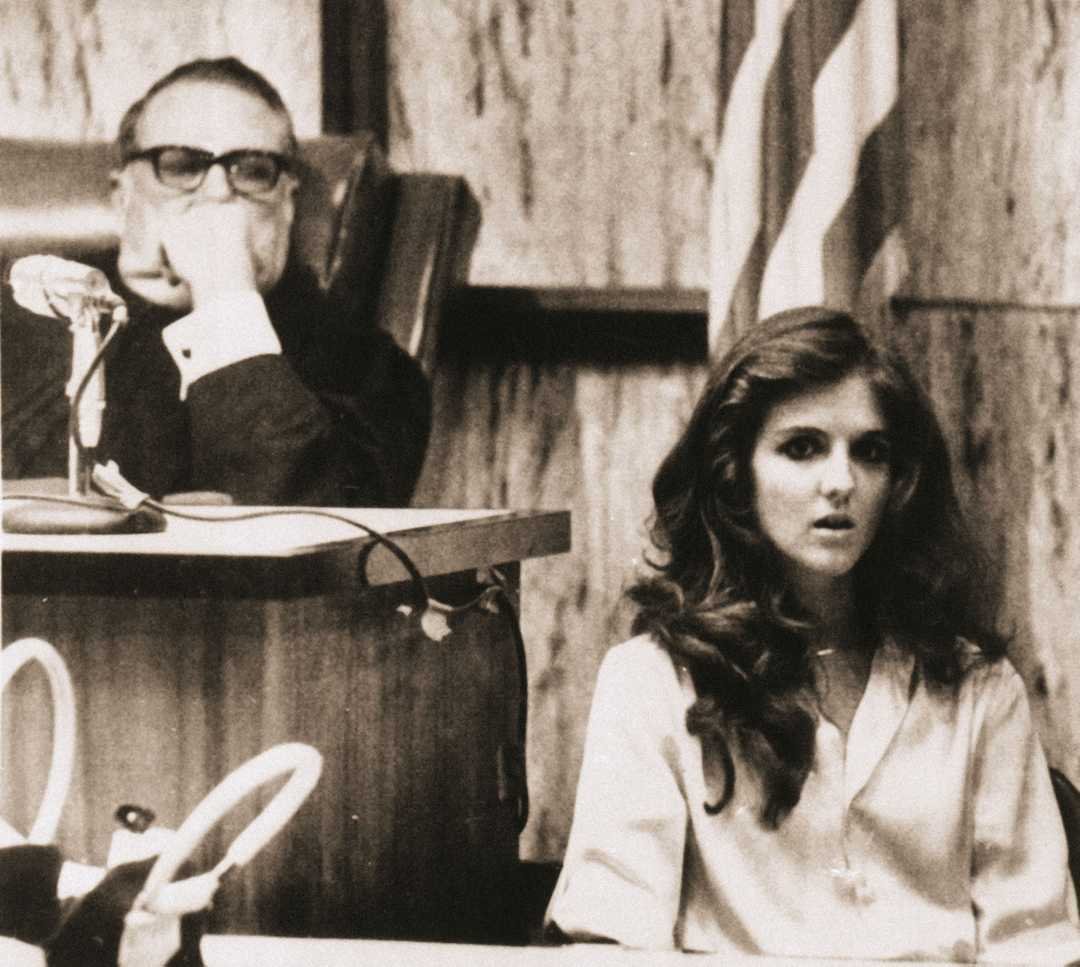 Carol DaRonch durante il processo a Ted Bundy