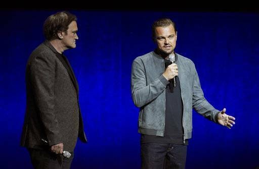 Quentin Tarantino e Leonardo Di Caprio