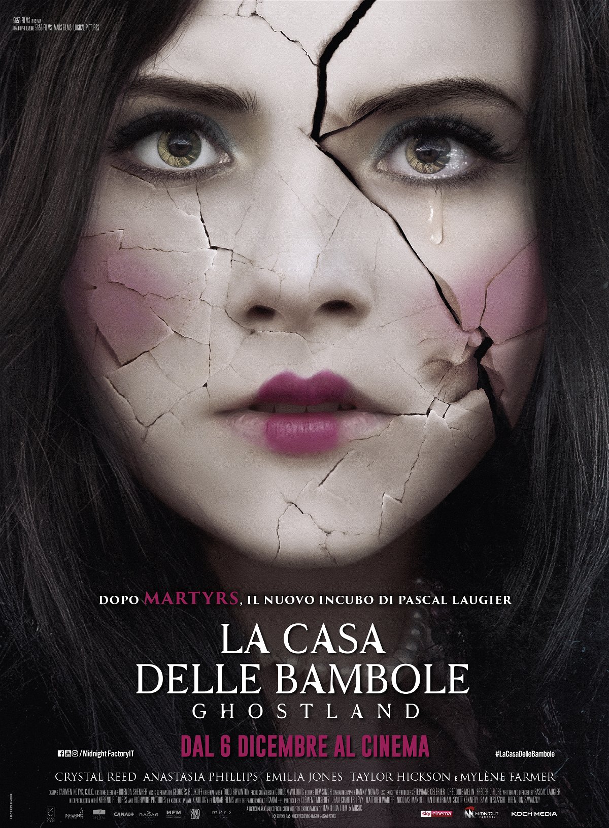 Il poster ufficiale in italiano de La casa delle bambole - Ghostland
