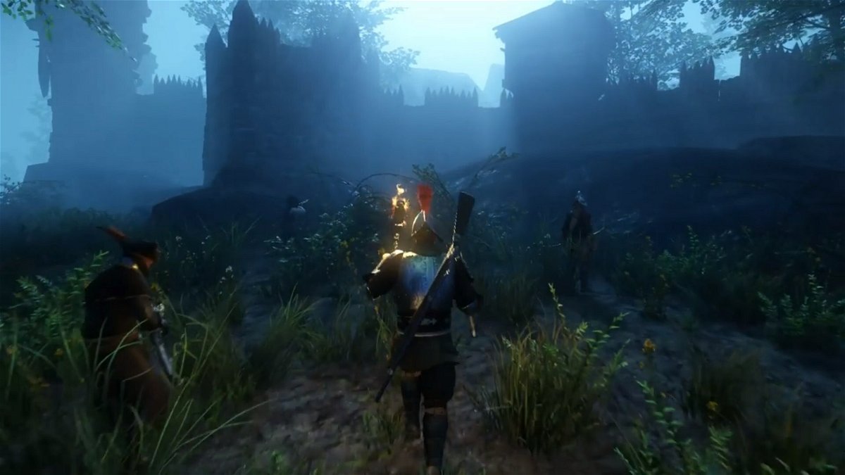 Uno screenshot di gioco da New World