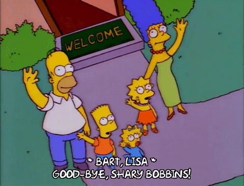 I Simpson salutano Shary Bobbins