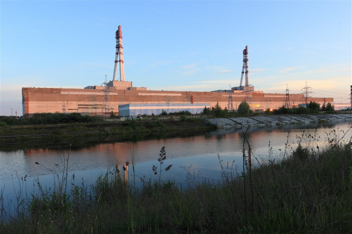 Una foto della centrale nucleare di Ignalina in Lituania