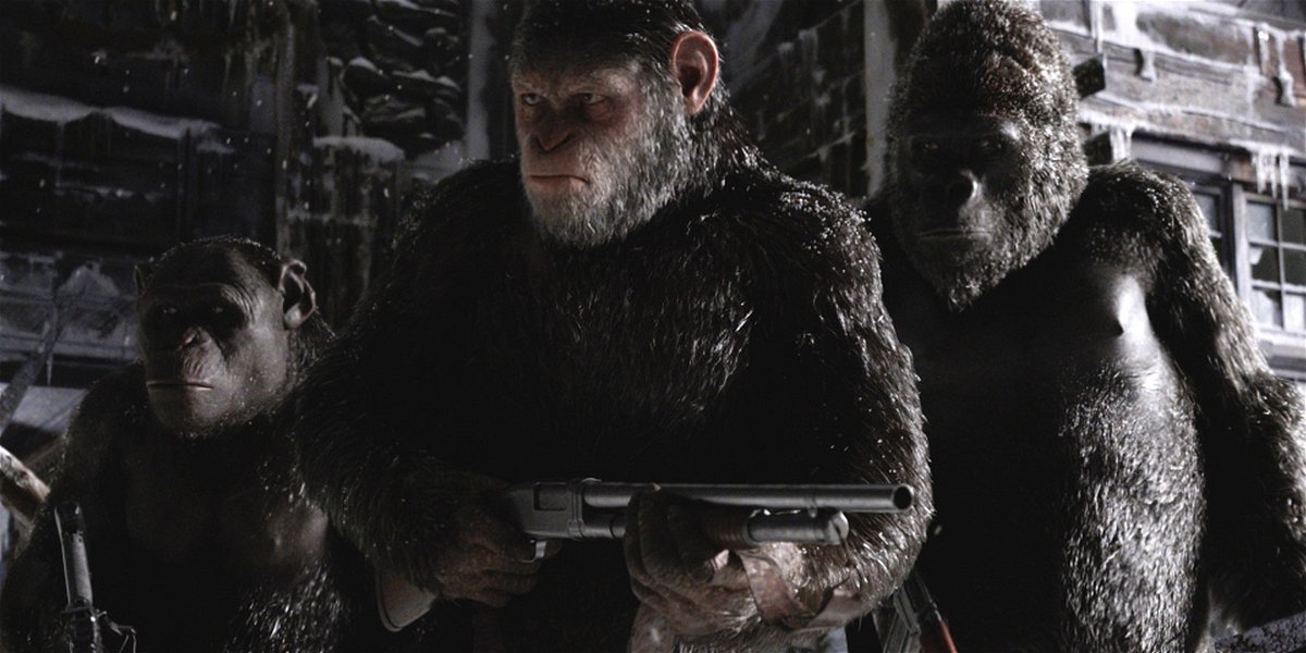 The War - Il pianeta delle scimmie, le scimmie armate