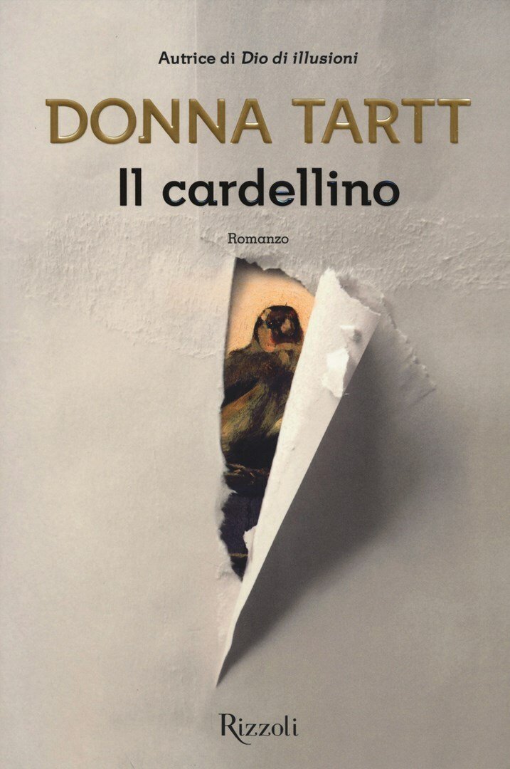Copertina de Il cardellino, romanzo di Donna Tartt