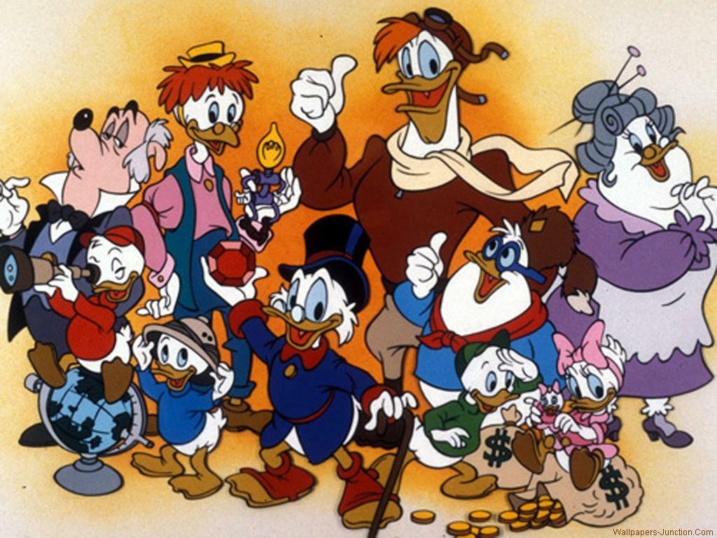 La vecchia serie di Ducktales