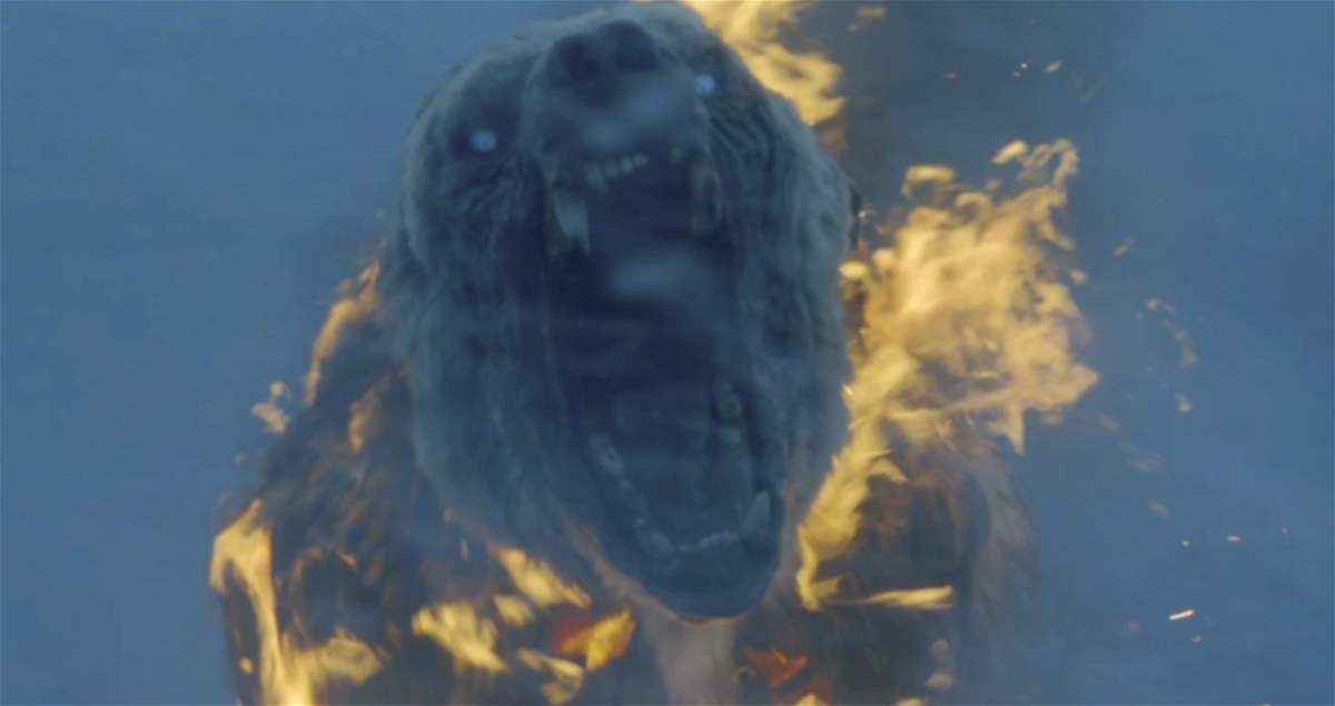L'orso zombie in fiamme della settima stagione di Game of Thrones