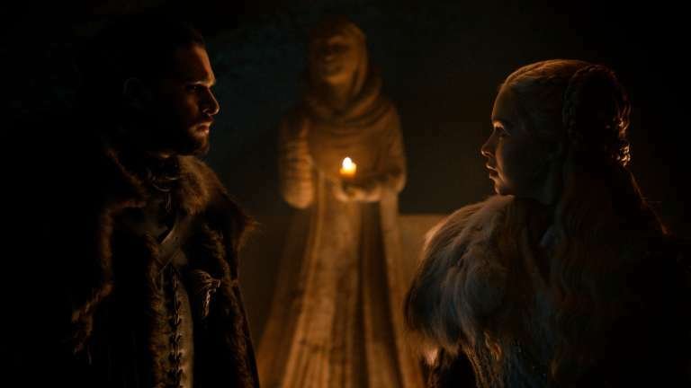Jon e Daenerys a Grande Inverno