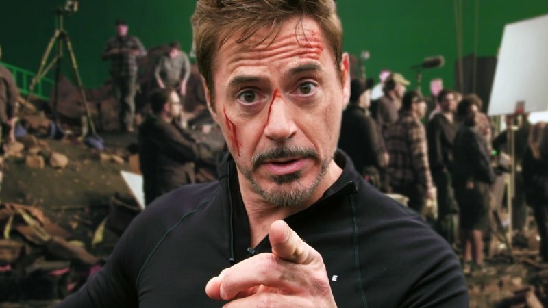 Robert Downey Jr. sul set di Avengers: Infinity War