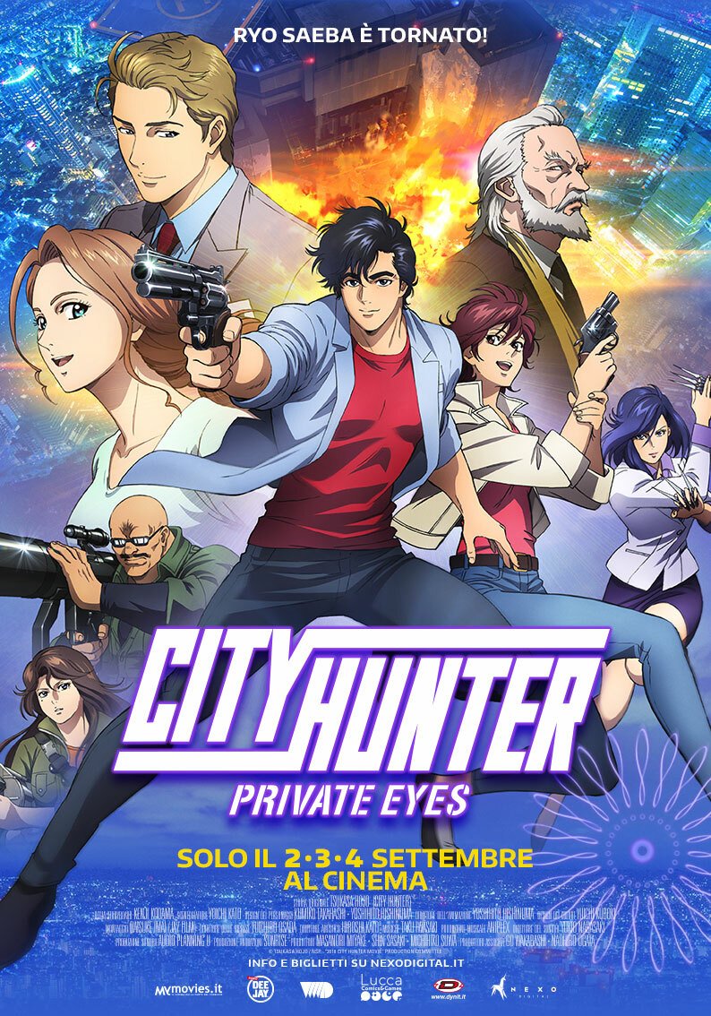Personaggi e poster City Hunter Private Eyes
