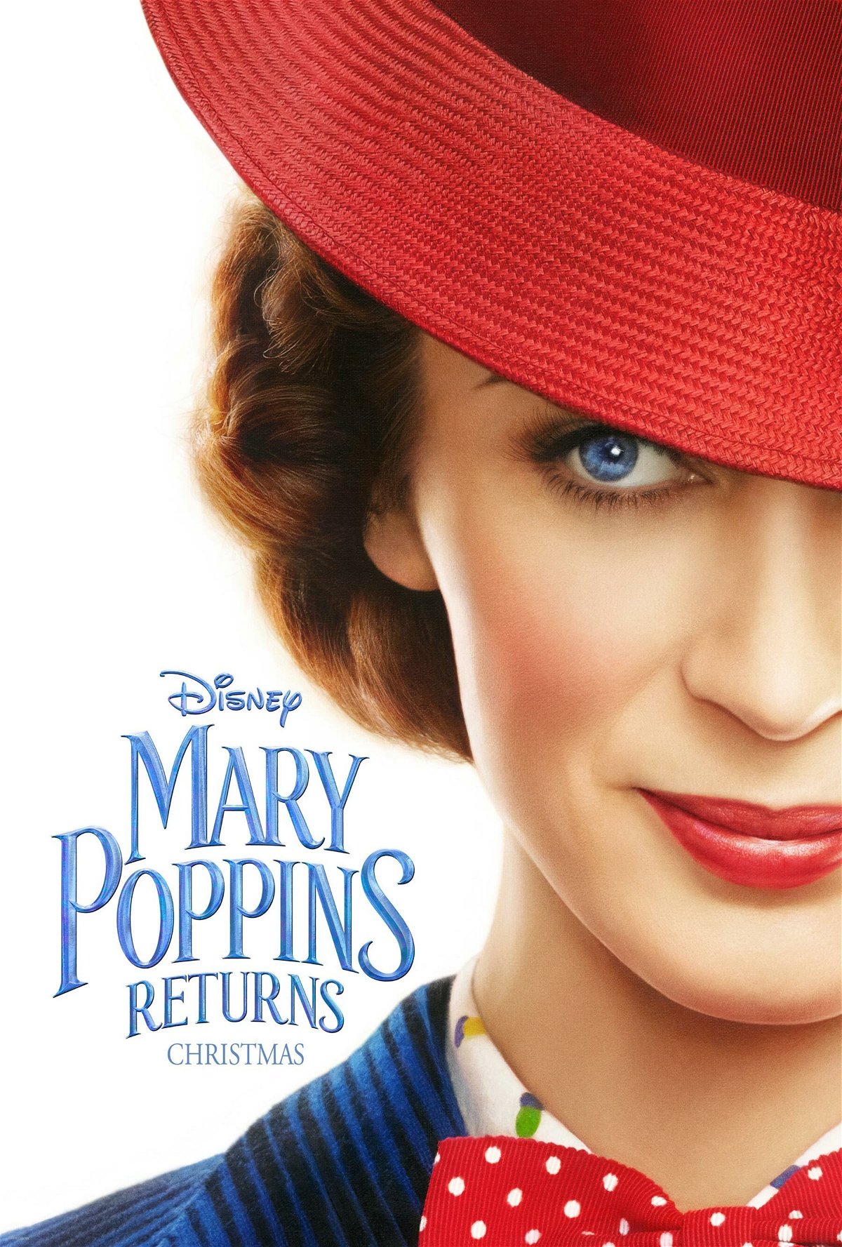 Emily Blunt nel ruolo di Mary Poppins nel sequel