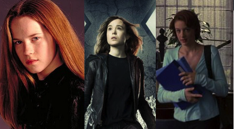 Le tre attrici che hanno interpretato Kitty Pryde nella saga degli X-Men