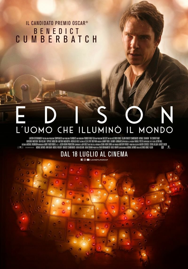 Poster italiano di Edison - L'uomo che illuminò il mondo