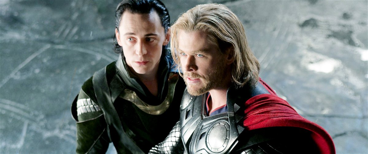 Tom Hiddleston e Liam Hemsworth nei panni di Loki e Thor