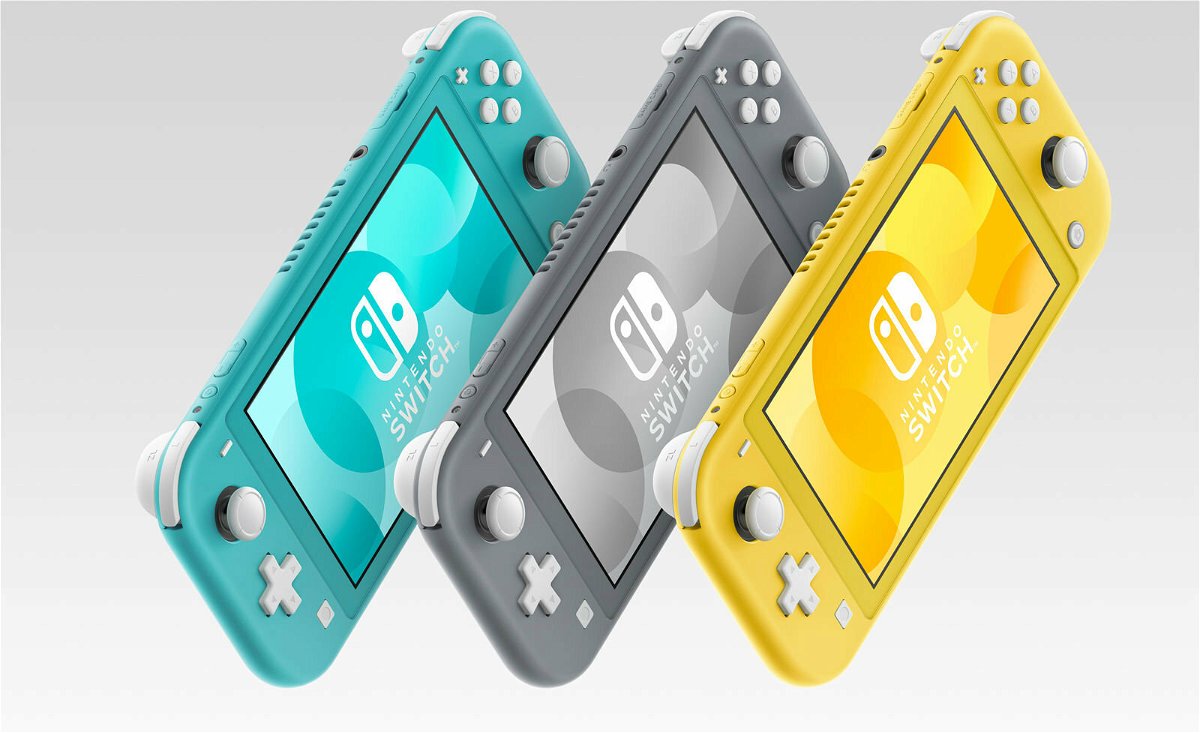 Nintendo Switch Lite nelle sue tre colorazioni sul mercato