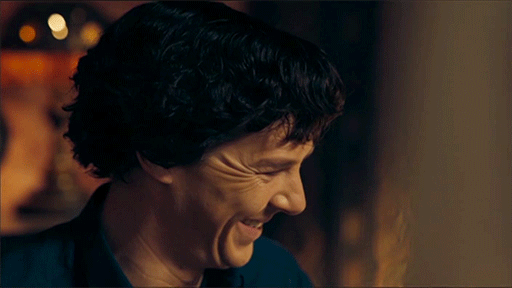 Un sorridente Benedict Cumberbatch